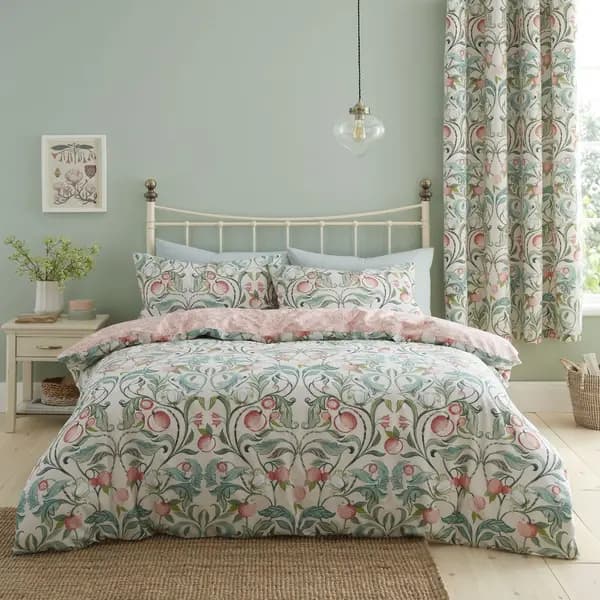 Catherine Lansfield Catherine Lansfield Clarence Floral Green Bedding Set-Single