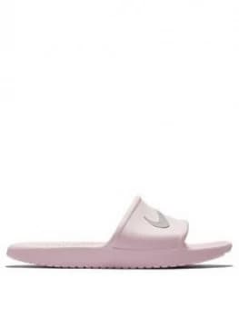 Nike Kawa Shower - Pink/Grey, Size 3.5, Women