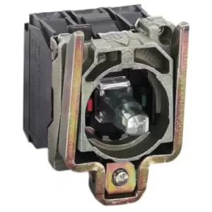 Light Block, Integral Led, Green, 24V, 2 NO