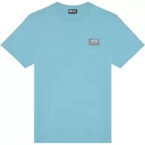 Diesel Patch Logo T-Shirt Mens - Blue