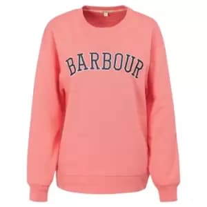 Barbour Womens Northumberland Overlayer Pink Punch 10