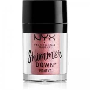 NYX Professional Makeup Shimmer Down Pigment Highly-Pigmented Loose Eyeshadow Shade Mauve Pink 1,5 g