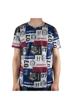 Hogwarts Patch Print T-Shirt