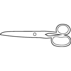5 Star Scissors 6" Stainless Steel Single