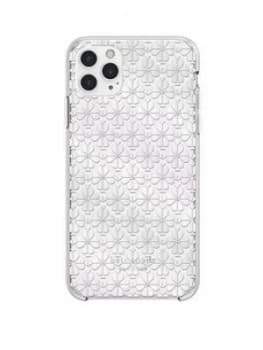 Kate Spade New York New York Protective Hardshell Case For iPhone 11 Pro Max - Spade Flower Pearl Foil/Crystal Gems
