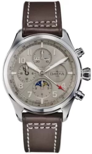 Davosa Watch Newton Pilot Moonphase Chrongraph Limited Edition