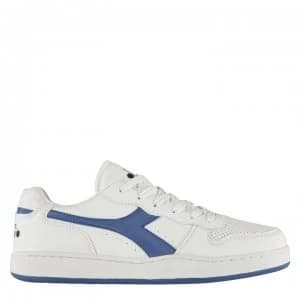 Diadora Lifestyle Playground Trainers Mens - White/Blue Moon