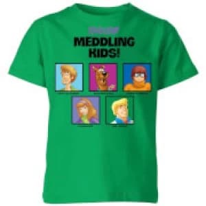 Scooby Doo Meddling Kids Kids T-Shirt - Kelly Green - 11-12 Years