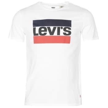 Levis Logo Tee - White