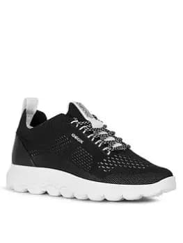 Geox Spherica Trainers - Black, Size 4, Women