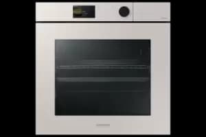 Samsung Series 7 NV7B7970CAA Dual Cook Steam Oven w/ Auto Open Door - Satin Beige