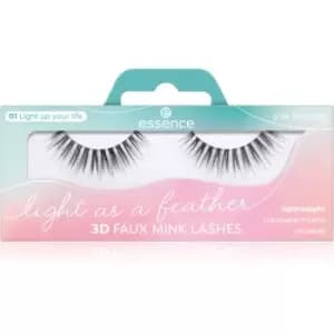 essence Light as a Feather 3D Faux Mink Lashes 01 1 Pack