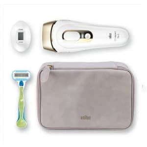 Braun BRAIPL5124 Silkexpert Pro 5 Latest Generation IPL Hair Remover - White & Gold