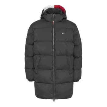 Tommy Jeans Down Parka Jacket - Black BDS