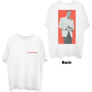 James Bond 007 - Goldfinger Profile Unisex XX-Large T-Shirt - White