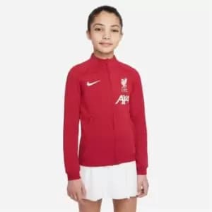 Nike Liverpool Anthem Jacket 2022 2023 Juniors - Red