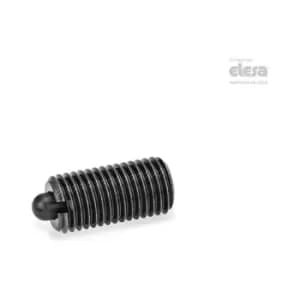 Elesa - Bolt spring plunger-GN 616-M6-SS