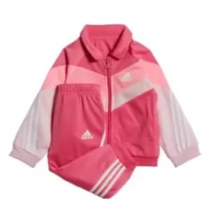 adidas Future Icons Shiny Tracksuit Kids - Pulse Magenta / Beam Pink / Cl