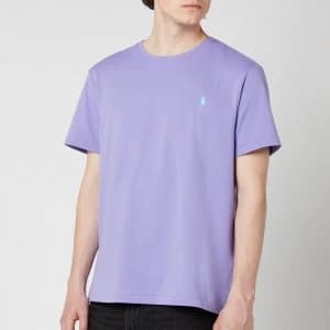 Polo Ralph Lauren Mens Custom Slim Fit Crewneck T-Shirt - Hampton Purple - L