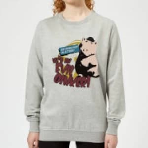 Toy Story Evil Oinker Womens Sweatshirt - Grey - 3XL