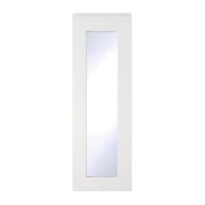 Cooke Lewis Appleby High Gloss White Tall glazed door W300mm
