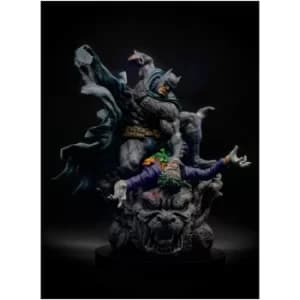Zerostar Studios DC Batman Vs. The Joker Master Series Polystone Statue