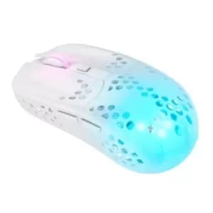 Xtrfy MZ1 RGB Optical Ultra-Light Gaming Mouse 400-19000 CPI Kailh Switches Adjustable RGB Modular Design White