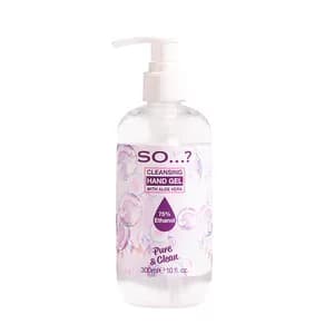 So... Pure Clean Hand Sanitizer Gel with Aloe Vera 300ml