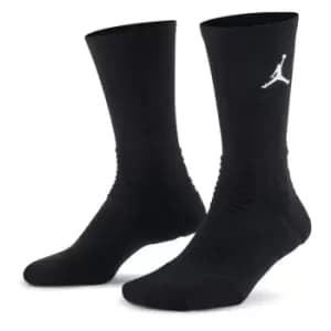 Nike Flight Crew Basketball Socks - Black