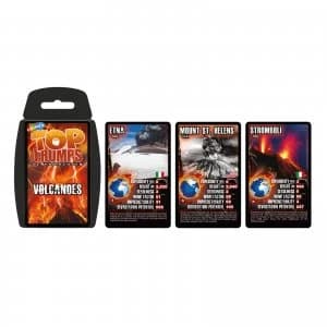Volcanoes Top Trumps Classics Card Game