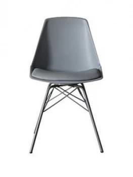 Hudson Living Finchley Set Of 4 Dining Chairs- Grey