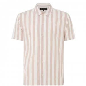Label Lab Pisces Vertical Stripe Shirt - Cream