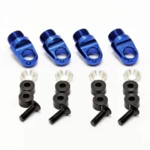 Hobao Dc-1 Cnc Aluminium Shock Caps W/Gasket (4)