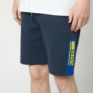 Hugo Boss Athleisure Headlo 1 Jersey Shorts Navy Size L Men