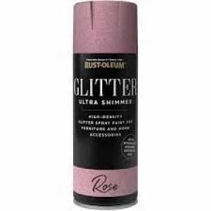 Rust-Oleum Rose Glitter Ultra Shimmer Spray Paint 400ml