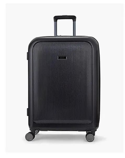Rock Luggage Austin EA60001 8 Wheel Hardshell Large Black Suitcase