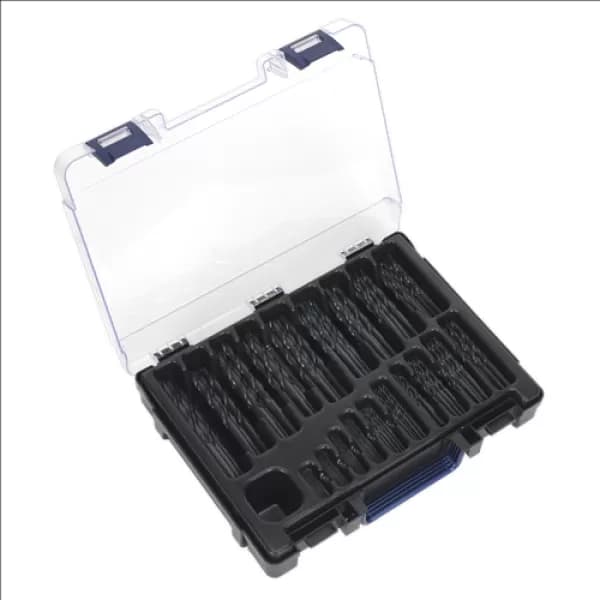Genuine SEALEY DBS170RF HSS Roll Forged Drill Bit Assortment 170pc 1-10mm