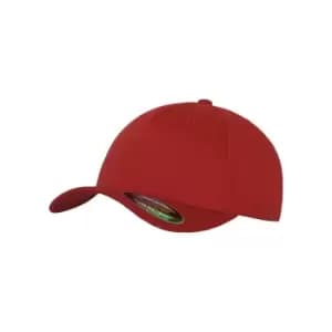 Flexfit Unisex 5 Panel Cap (S/M) (Red)