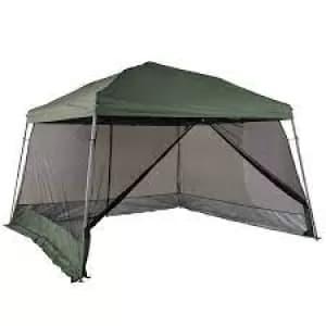 Outsunny 3.6m x 3.6m Pop Up Steel Frame Garden Gazebo Green