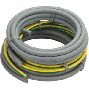 Zexum 3 Meters Grey 16mm 74A Blue Brown Meter Tails 6181Y and 3 Meters 16mm Green Yellow 6491X