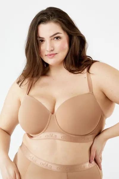 Oola Lingerie Everyday Moulded T-Shirt Bra Chocolate