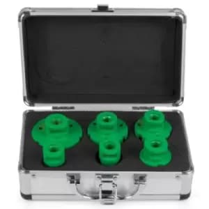 VEVOR Diamond Drill Bit 6Pcs Diamond Hole Saw Set, M14 20/35/38/43/50/60mm Hole Saw Cutter Drill Bit, M14 Thread Point-Accurate Drilling for Tiles Cer