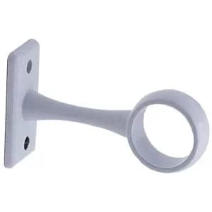 Colorail White Die-cast metal Rail centre bracket (L)65mm (Dia)25mm