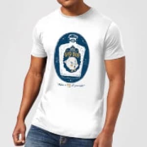 Looney Tunes ACME Rib Rub Mens T-Shirt - White - 3XL