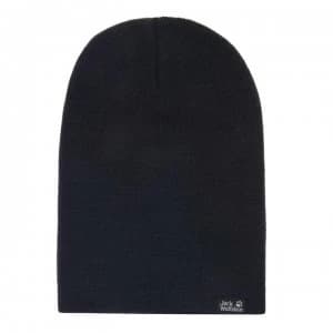 Jack Wolfskin Ribbed Beanie - Night Blue