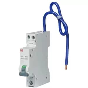 Wylex - 20A 30mA Miniature rcbo with Switched Neutral, b Curve - n/a