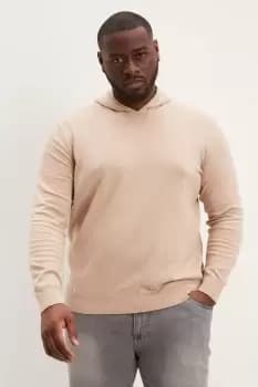 Mens Plus And Tall Cold Stone Knitted Hoodie