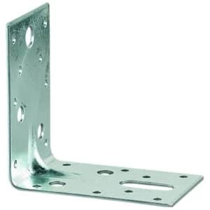 Wickes Galvanised Heavy Duty Angle Bracket 150x150x63mm