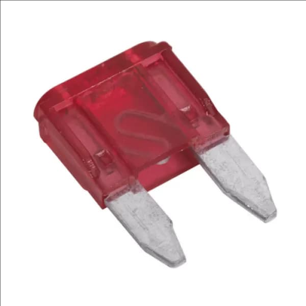 Genuine SEALEY MBF1050 Automotive MINI Blade Fuse 10A Pack of 50