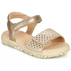 Geox SANDAL HAITI GIRL Girls Childrens Sandals in Beige - Sizes 10 kid,11.5 kid,13 kid,1 kid,1.5 kid,2.5,9 toddler,10 kid,11 kid,13 kid,1 kid,8.5 todd